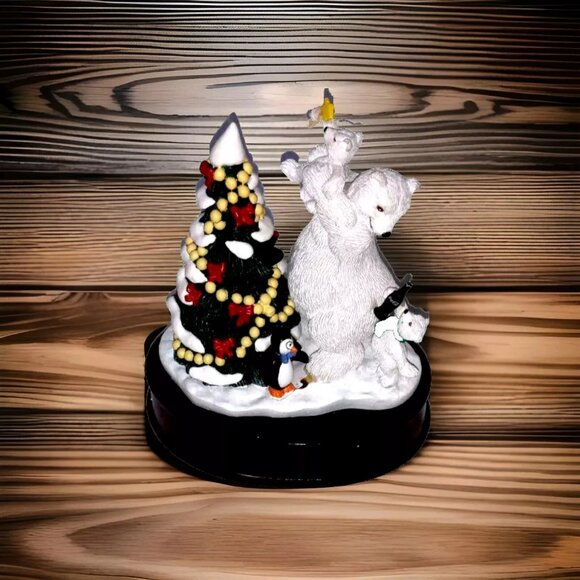 coca cola House of Lloyd  Music box  1996 w Box christmas around the world - Picture 1 of 6